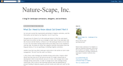 Desktop Screenshot of naturescapelandscapelosangeles.blogspot.com