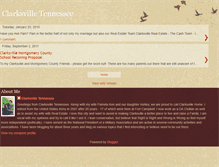 Tablet Screenshot of clarksville-tennessee.blogspot.com