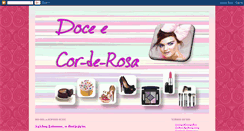 Desktop Screenshot of doceecorderosa.blogspot.com