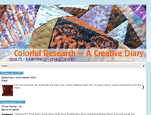 Tablet Screenshot of colourful-research.blogspot.com