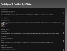 Tablet Screenshot of bulletproofbodiesbyblake.blogspot.com