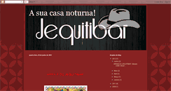 Desktop Screenshot of jequitibar.blogspot.com