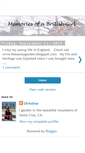 Mobile Screenshot of christysmemoirs.blogspot.com