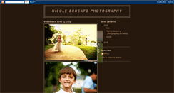 Desktop Screenshot of nicolebrocatophotography.blogspot.com