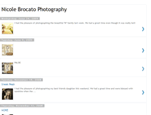 Tablet Screenshot of nicolebrocatophotography.blogspot.com
