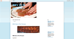 Desktop Screenshot of dryrubrecipes.blogspot.com