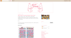Desktop Screenshot of hello-banana.blogspot.com