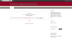 Desktop Screenshot of fordhamdh.blogspot.com