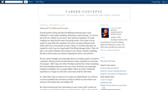 Desktop Screenshot of careerconcetpz.blogspot.com