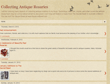 Tablet Screenshot of antiquerosary.blogspot.com