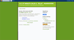 Desktop Screenshot of istpamautajulioctello-huarochiri.blogspot.com