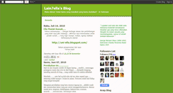 Desktop Screenshot of lain7ella.blogspot.com