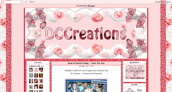 Desktop Screenshot of dccreationsdesigns.blogspot.com