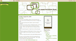 Desktop Screenshot of bittyb.blogspot.com