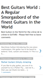 Mobile Screenshot of bestguitarworld.blogspot.com