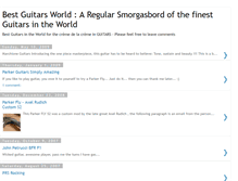 Tablet Screenshot of bestguitarworld.blogspot.com