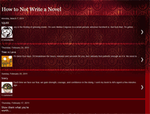 Tablet Screenshot of procrastinatingnovelist.blogspot.com