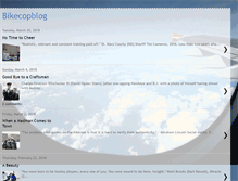 Tablet Screenshot of bikecopblog.blogspot.com