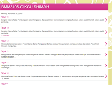 Tablet Screenshot of bmm3105cikgushimah.blogspot.com