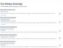 Tablet Screenshot of funholidaygreetings.blogspot.com