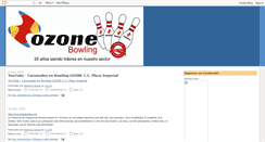 Desktop Screenshot of bowlingozone.blogspot.com