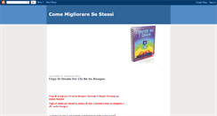 Desktop Screenshot of come-migliorare.blogspot.com