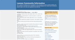 Desktop Screenshot of lawsoncommunitywatch.blogspot.com