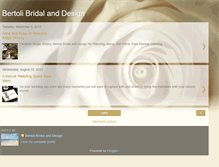 Tablet Screenshot of bertolibridal.blogspot.com