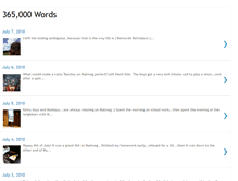 Tablet Screenshot of 365000-words.blogspot.com