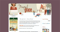 Desktop Screenshot of frugalgrace.blogspot.com