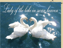 Tablet Screenshot of ladyofthelakeinswanheaven.blogspot.com