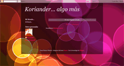 Desktop Screenshot of koriandernoessolounperejilraro.blogspot.com