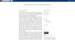 Desktop Screenshot of kasimpasainternational.blogspot.com