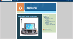 Desktop Screenshot of cdcellgames.blogspot.com