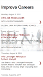 Mobile Screenshot of improve-careers.blogspot.com