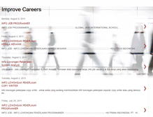 Tablet Screenshot of improve-careers.blogspot.com