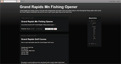 Desktop Screenshot of grandrapidsmn.blogspot.com