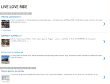 Tablet Screenshot of live-love-ride.blogspot.com