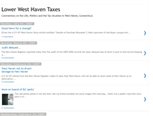 Tablet Screenshot of lowerwesthaventaxes.blogspot.com