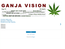 Tablet Screenshot of ganjavision.blogspot.com