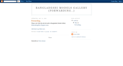 Desktop Screenshot of bdmodelgallery.blogspot.com