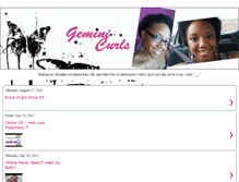 Tablet Screenshot of geminicurls.blogspot.com