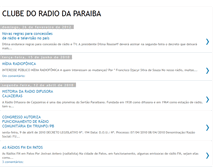 Tablet Screenshot of clubedoradiodaparaiba.blogspot.com