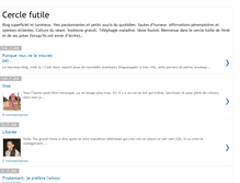 Tablet Screenshot of cerclefutile.blogspot.com