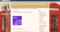 Desktop Screenshot of cepamontesnorte-ingles.blogspot.com