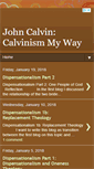 Mobile Screenshot of calvinismmyway.blogspot.com