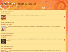 Tablet Screenshot of clasebrujaburbuja.blogspot.com