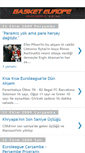 Mobile Screenshot of basketeurope.blogspot.com