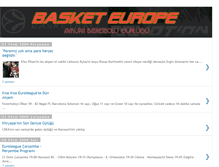 Tablet Screenshot of basketeurope.blogspot.com