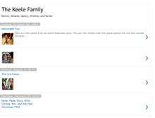 Tablet Screenshot of keelefam.blogspot.com